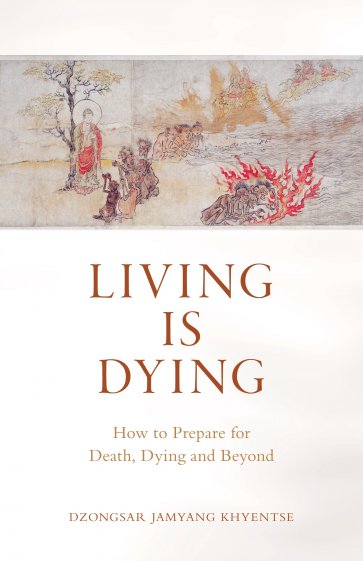 A Diamond in The Sand: Living is Dying: How to Prepare for Death, Dying, and Beyond by Dzongsar Jamyang Khyentse {Review}
