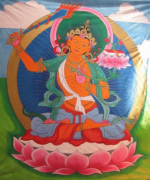 Manjushri: Will You Get The Flower Or The Sword? - The Tattooed Buddha